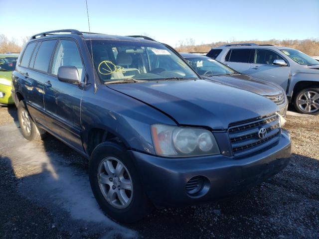 TOYOTA HIGHLANDER 2001 jtegd21a210020835