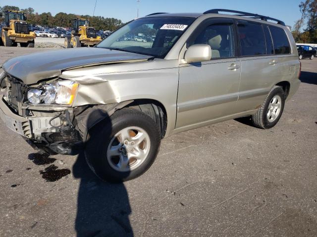 TOYOTA HIGHLANDER 2002 jtegd21a220022635