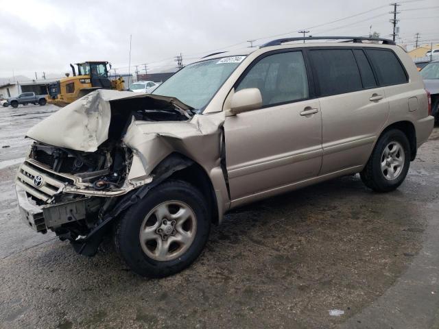 TOYOTA HIGHLANDER 2005 jtegd21a250107706