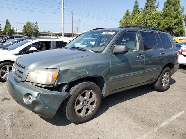 TOYOTA HIGHLANDER 2005 jtegd21a250119323