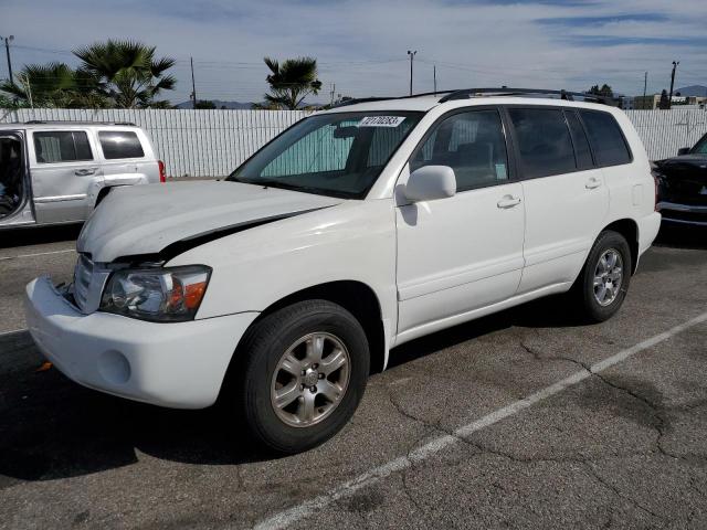 TOYOTA HIGHLANDER 2006 jtegd21a260148712