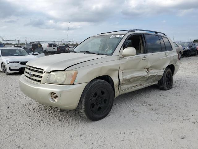 TOYOTA HIGHLANDER 2003 jtegd21a330057346