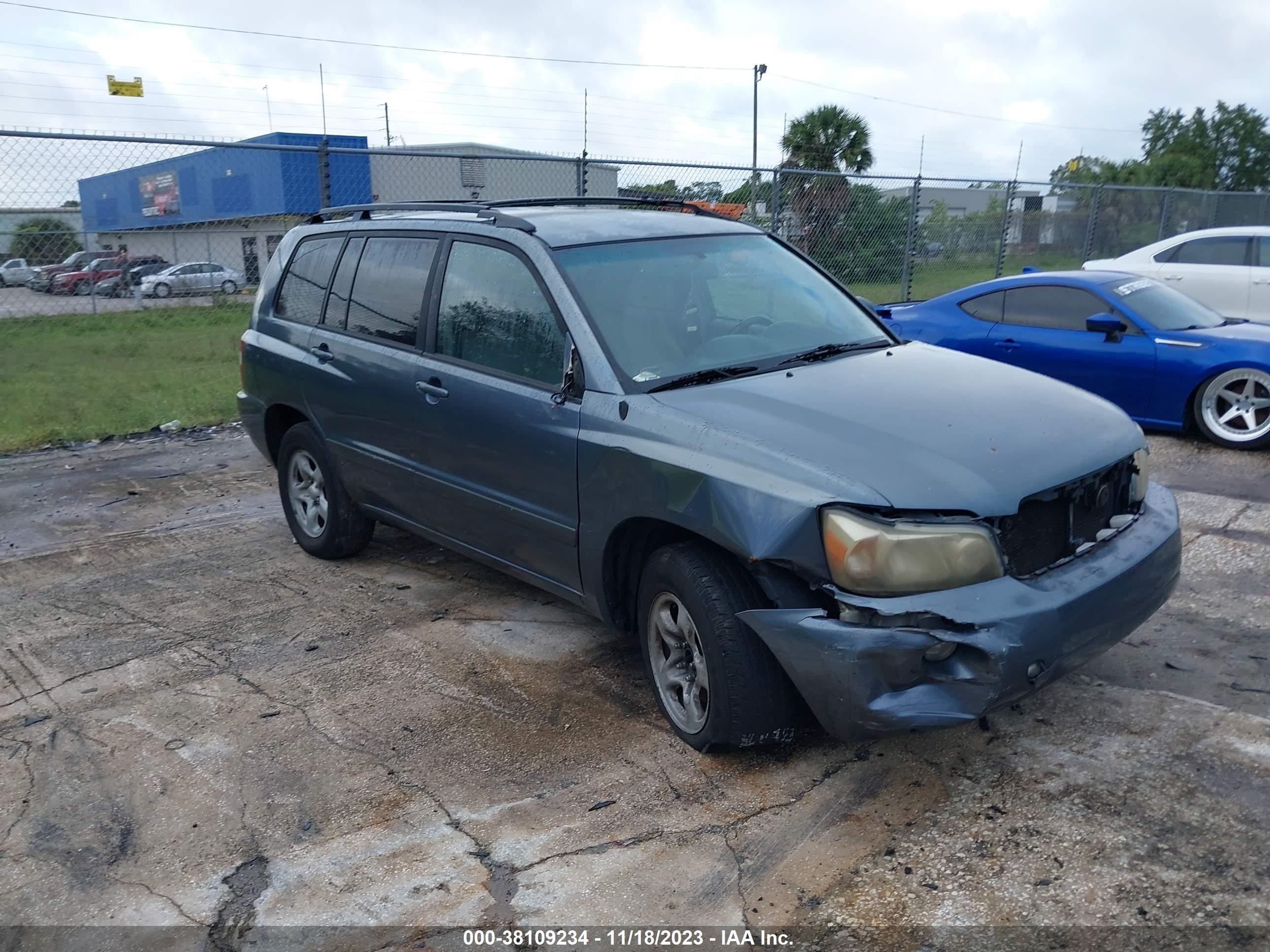 TOYOTA HIGHLANDER 2004 jtegd21a340095919