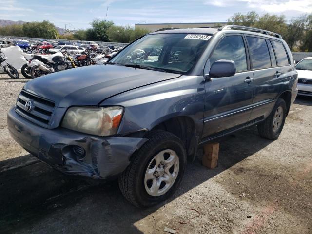 TOYOTA HIGHLANDER 2005 jtegd21a350111876