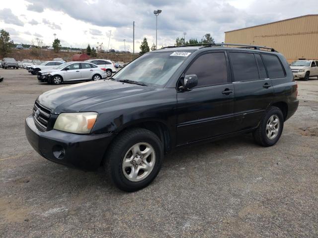 TOYOTA HIGHLANDER 2005 jtegd21a350113806