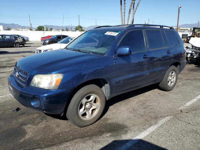 TOYOTA HIGHLANDER 2006 jtegd21a360153031