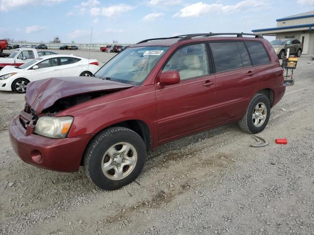 TOYOTA HIGHLANDER 2007 jtegd21a370159378