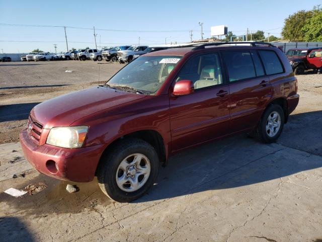 TOYOTA HIGHLANDER 2007 jtegd21a370169103