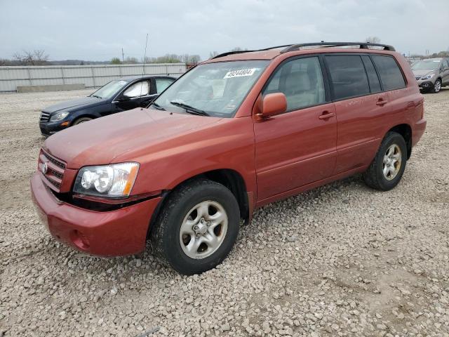 TOYOTA HIGHLANDER 2003 jtegd21a430057081