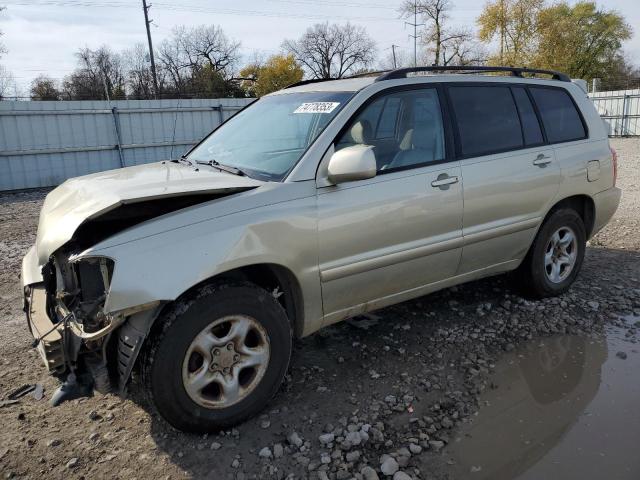 TOYOTA HIGHLANDER 2003 jtegd21a430072602