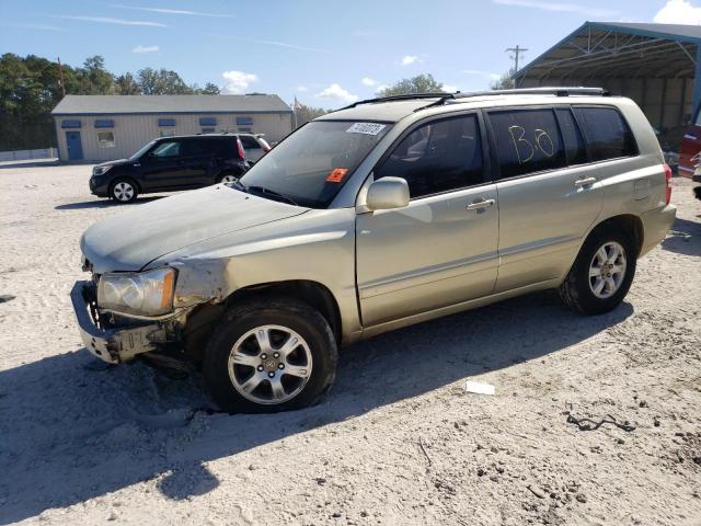 TOYOTA HIGHLANDER 2003 jtegd21a530064119