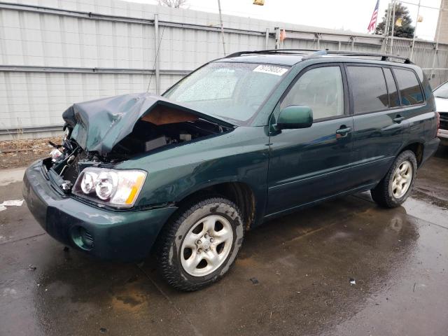 TOYOTA HIGHLANDER 2003 jtegd21a530070387