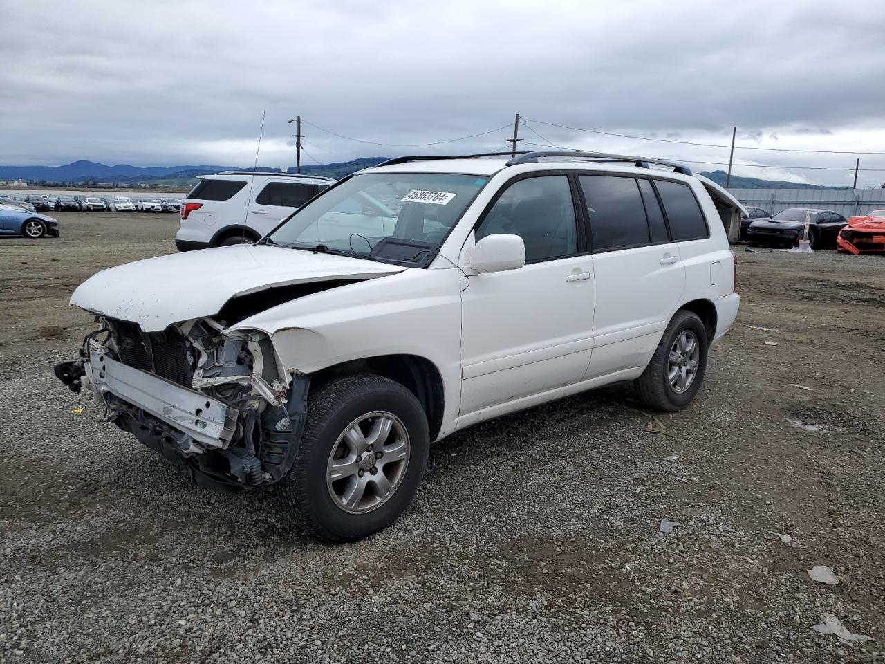 TOYOTA HIGHLANDER 2005 jtegd21a550113354