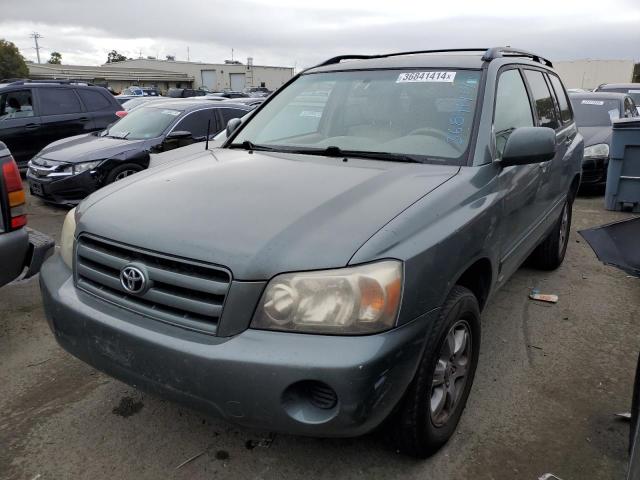 TOYOTA HIGHLANDER 2006 jtegd21a560139972