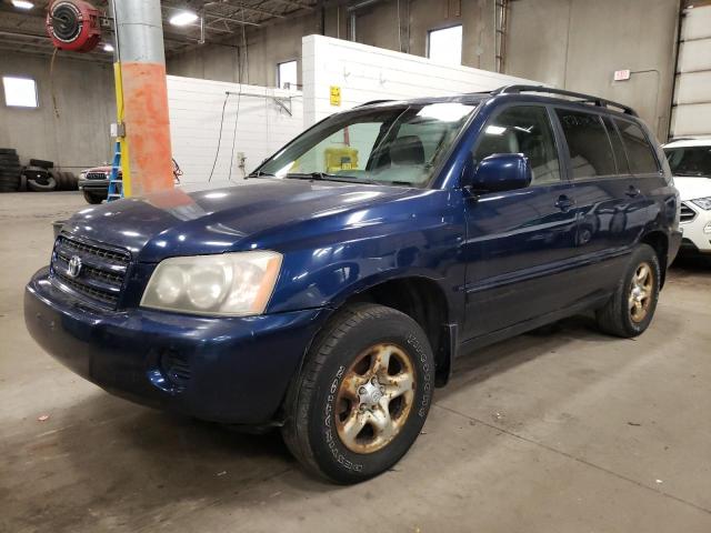 TOYOTA HIGHLANDER 2002 jtegd21a620035954