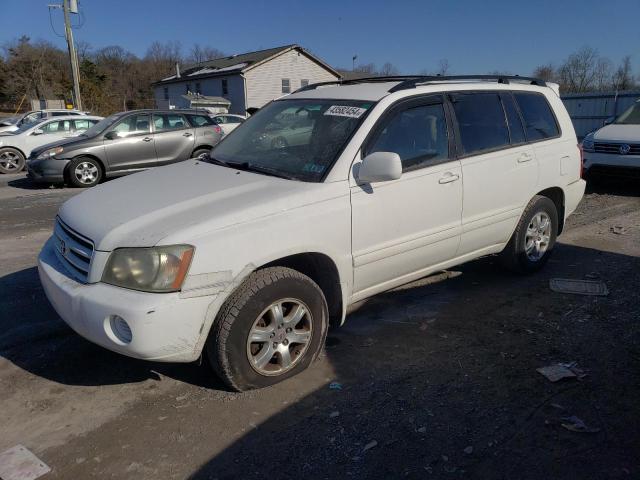 TOYOTA HIGHLANDER 2002 jtegd21a620041317