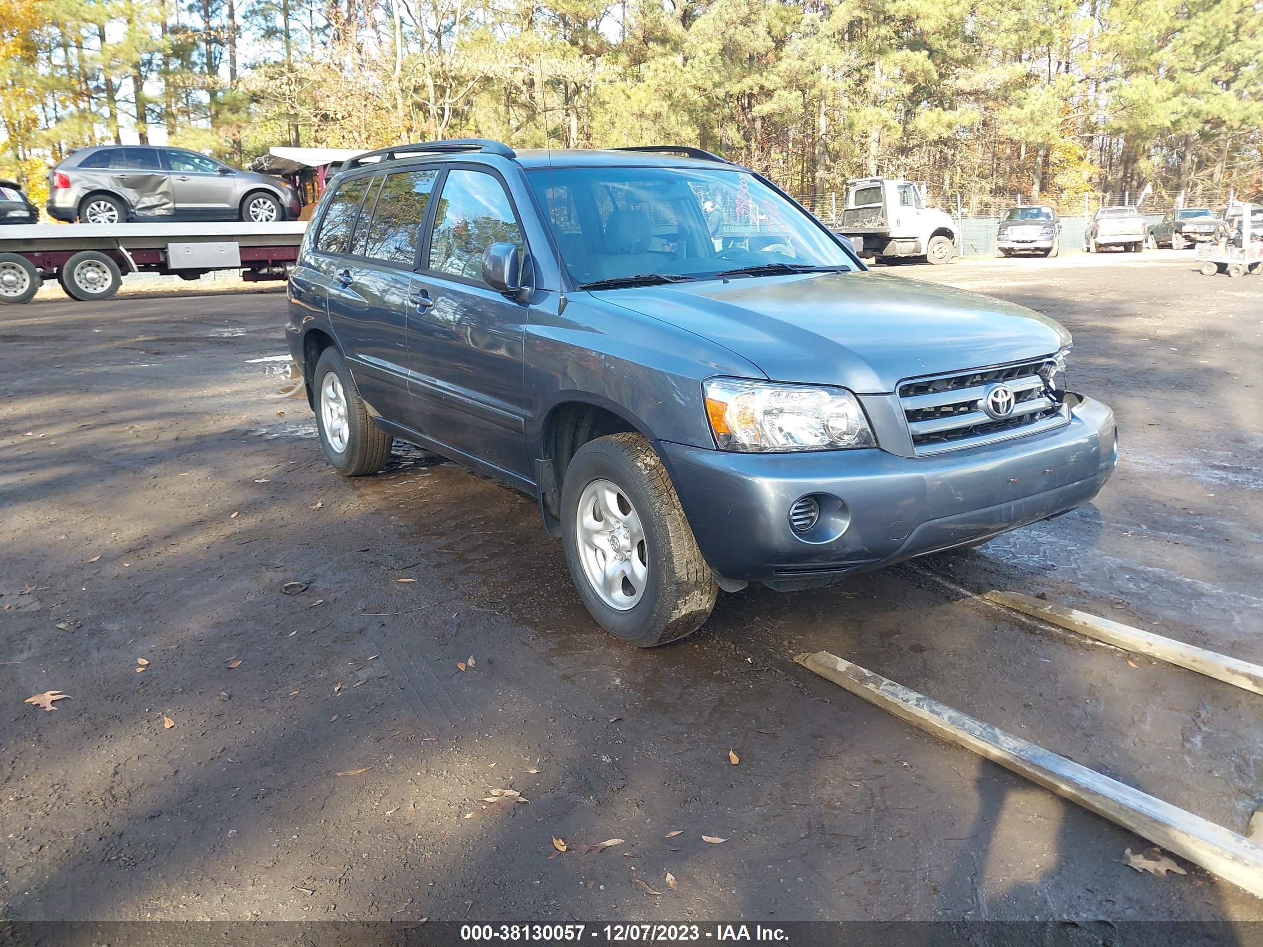 TOYOTA HIGHLANDER 2004 jtegd21a640103026