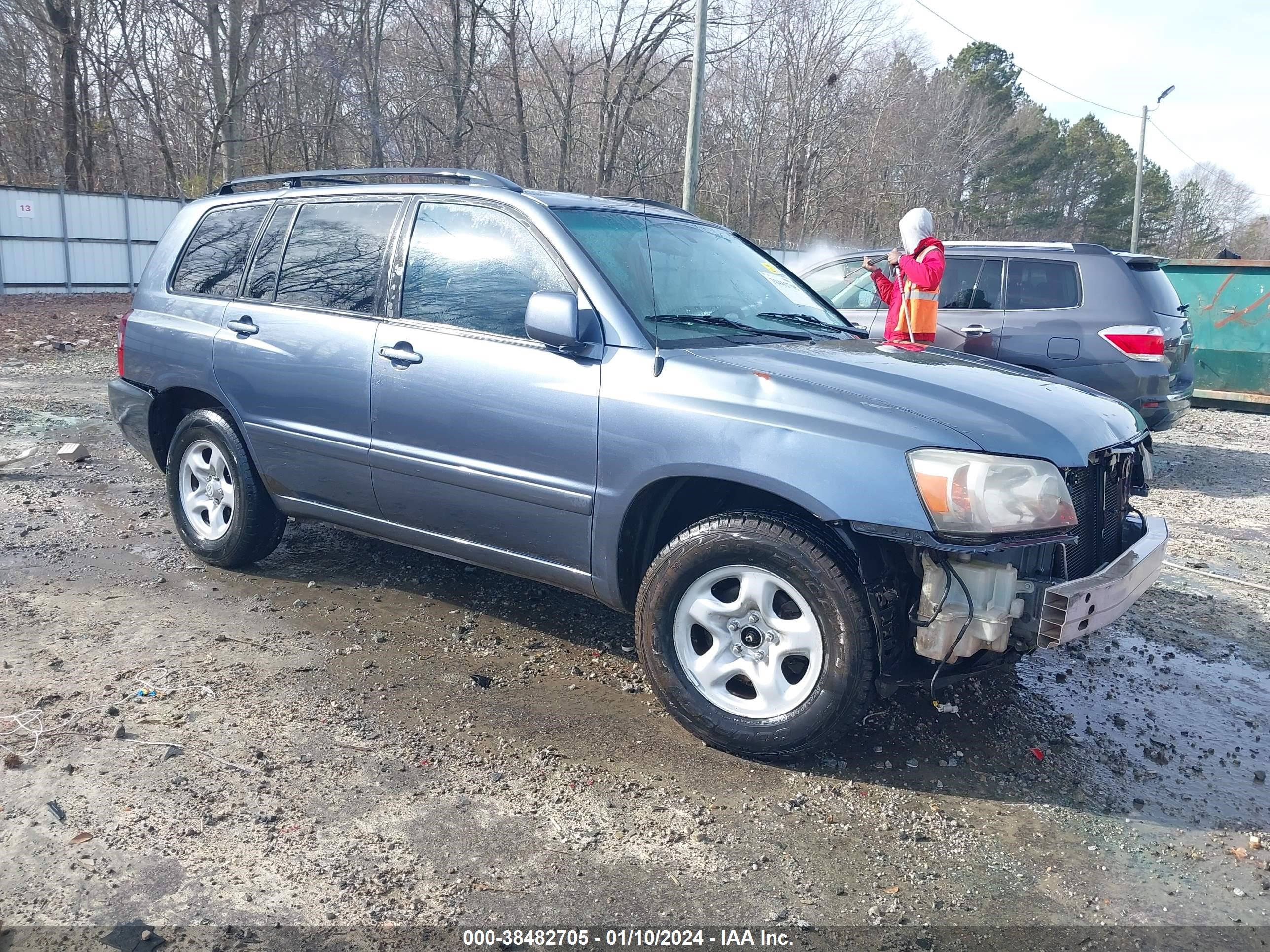 TOYOTA HIGHLANDER 2006 jtegd21a660135414