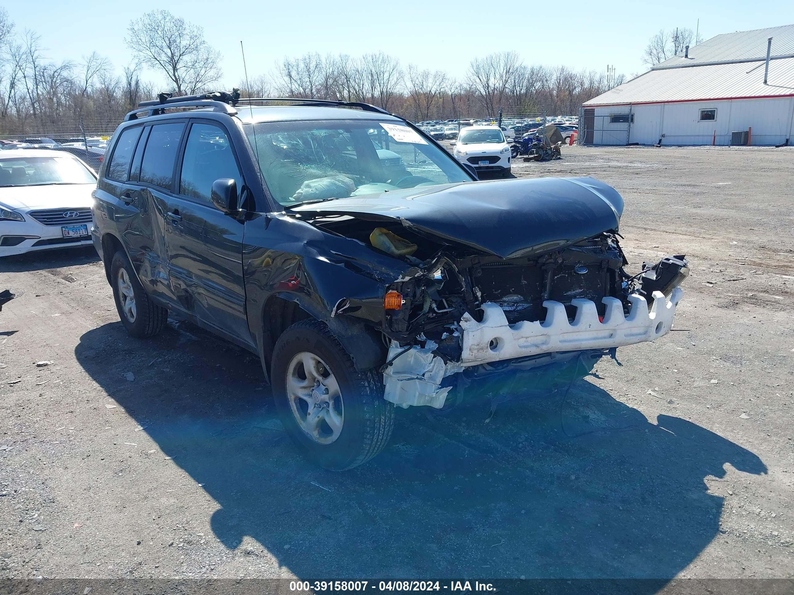 TOYOTA HIGHLANDER 2006 jtegd21a660142654