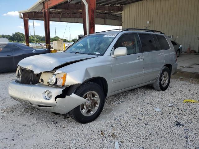 TOYOTA HIGHLANDER 2001 jtegd21a710011404