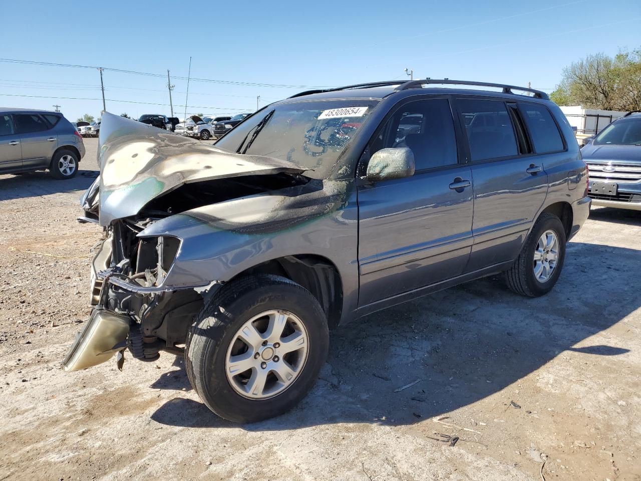 TOYOTA HIGHLANDER 2003 jtegd21a730054949