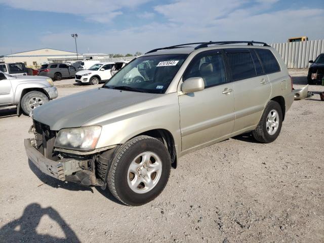 TOYOTA HIGHLANDER 2003 jtegd21a830065099