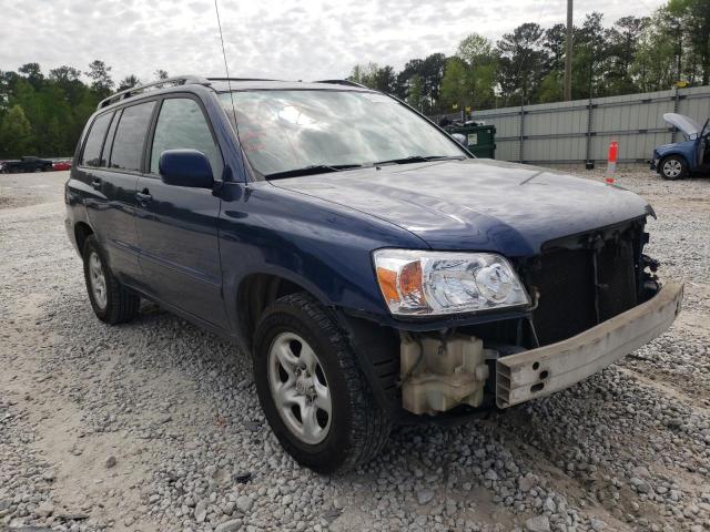 TOYOTA HIGHLANDER 2004 jtegd21a840080235