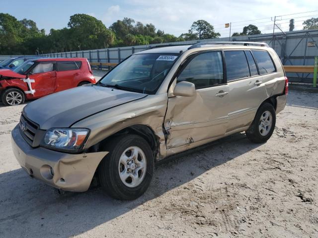 TOYOTA HIGHLANDER 2005 jtegd21a850108407