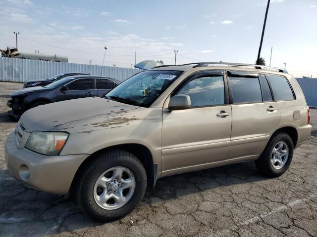 TOYOTA HIGHLANDER 2005 jtegd21a850111422