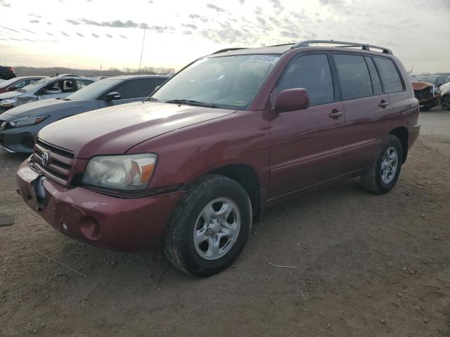 TOYOTA HIGHLANDER 2005 jtegd21a850122386