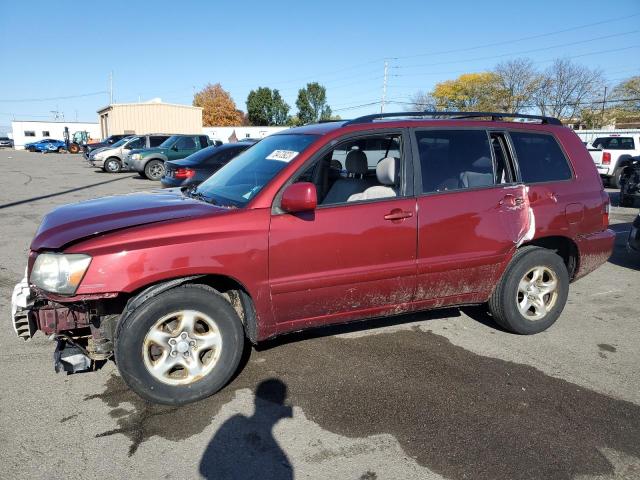 TOYOTA HIGHLANDER 2006 jtegd21a860154837