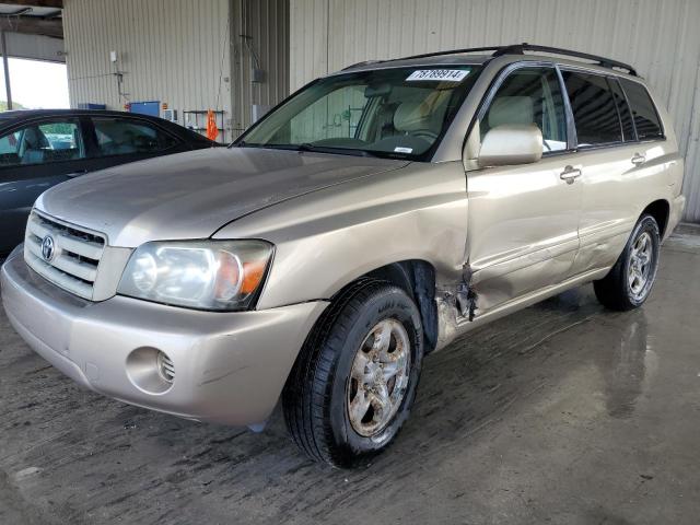 TOYOTA HIGHLANDER 2004 jtegd21a940075612