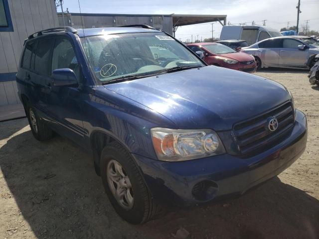 TOYOTA HIGHLANDER 2004 jtegd21a940091311