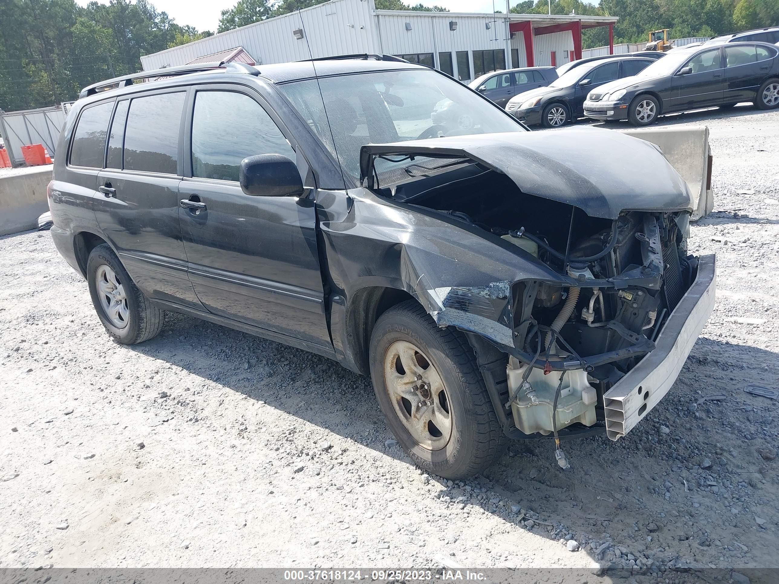 TOYOTA HIGHLANDER 2004 jtegd21a940096914