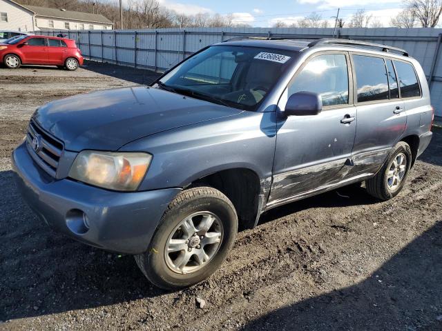 TOYOTA HIGHLANDER 2005 jtegd21a950114331