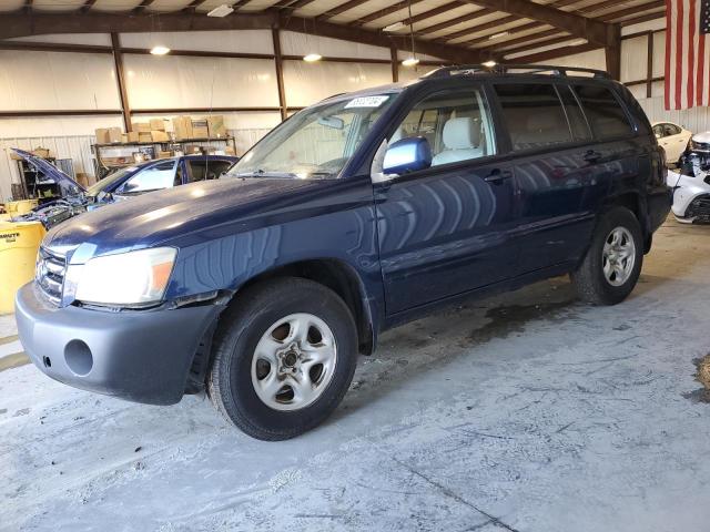 TOYOTA HIGHLANDER 2006 jtegd21a960145788