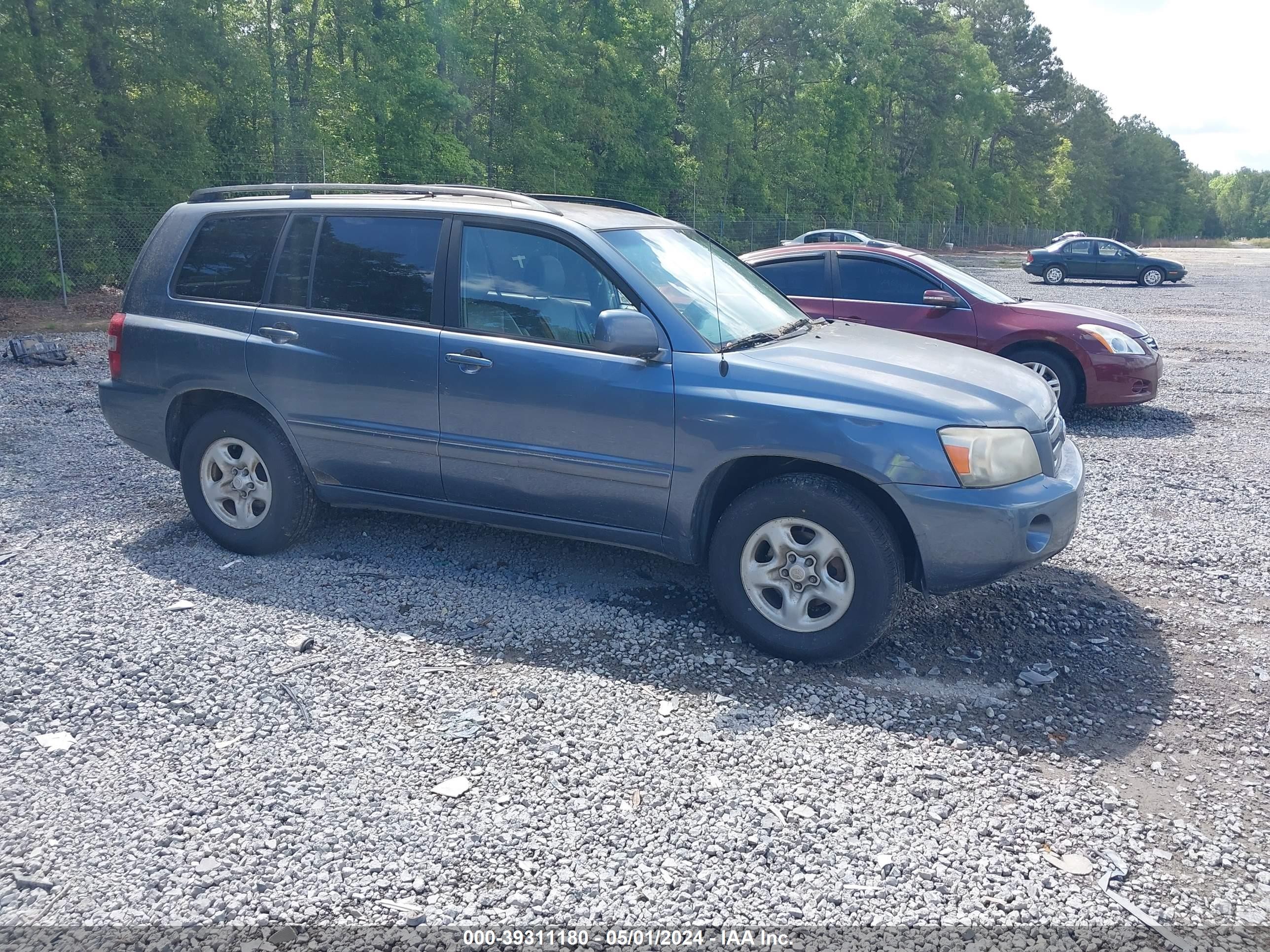 TOYOTA HIGHLANDER 2006 jtegd21a960152756