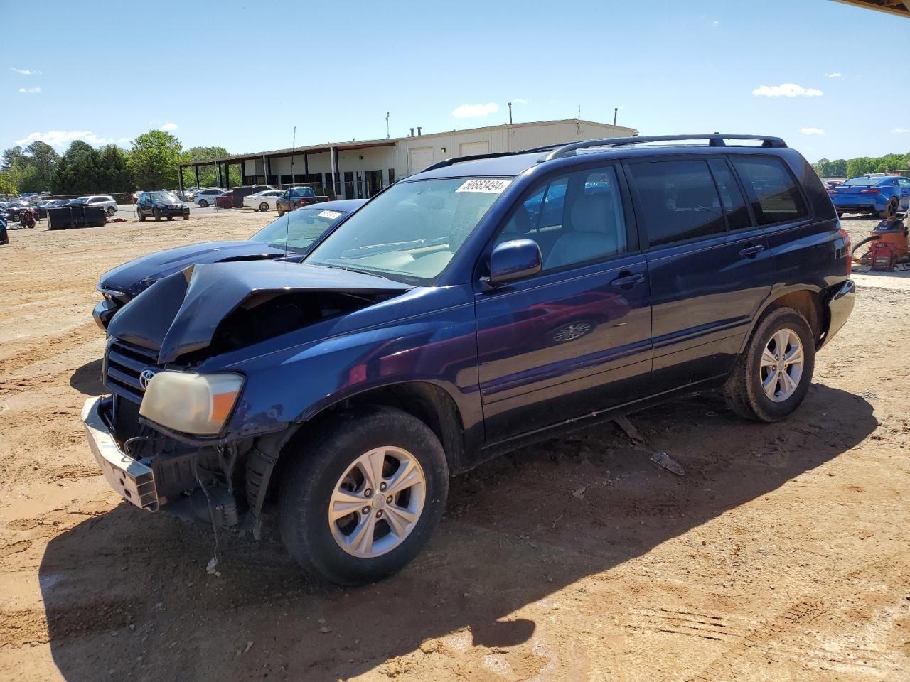 TOYOTA HIGHLANDER 2006 jtegd21a960152837