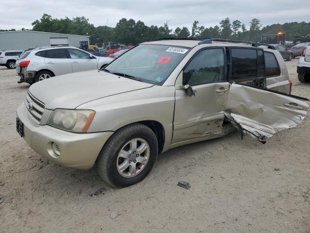 TOYOTA HIGHLANDER 2002 jtegd21ax20022267