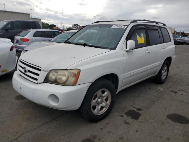 TOYOTA HIGHLANDER 2003 jtegd21ax30054413