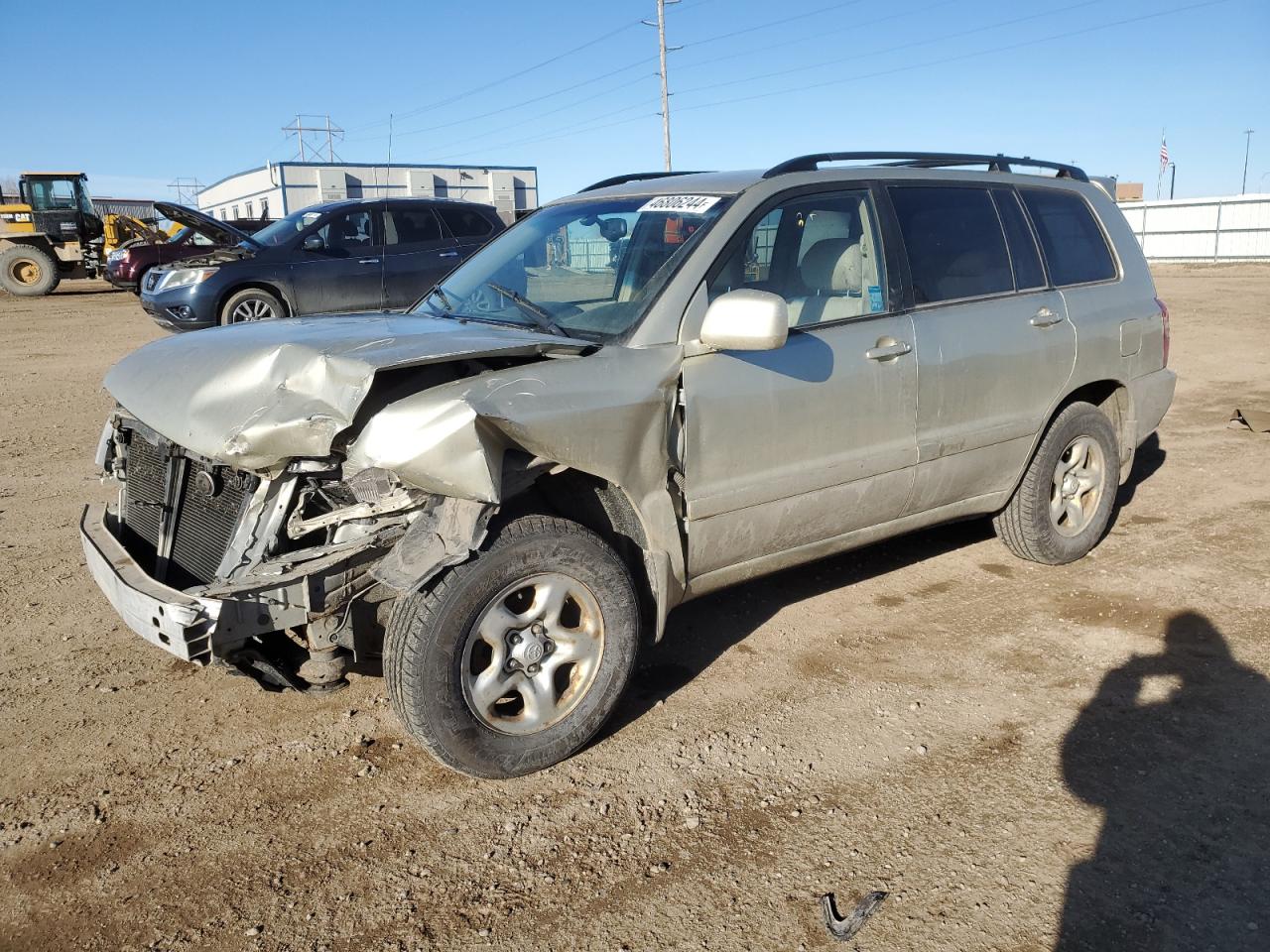 TOYOTA HIGHLANDER 2003 jtegd21ax30064472