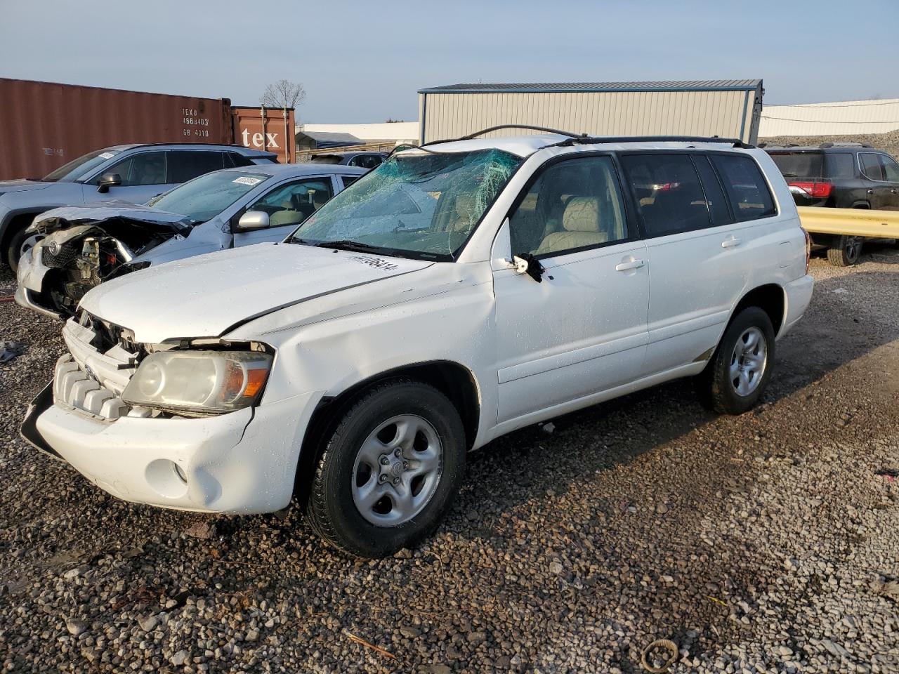 TOYOTA HIGHLANDER 2005 jtegd21ax50107257