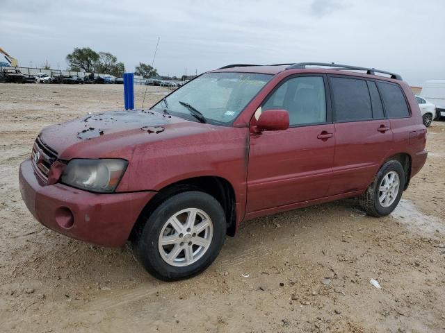 TOYOTA HIGHLANDER 2005 jtegd21ax50128139