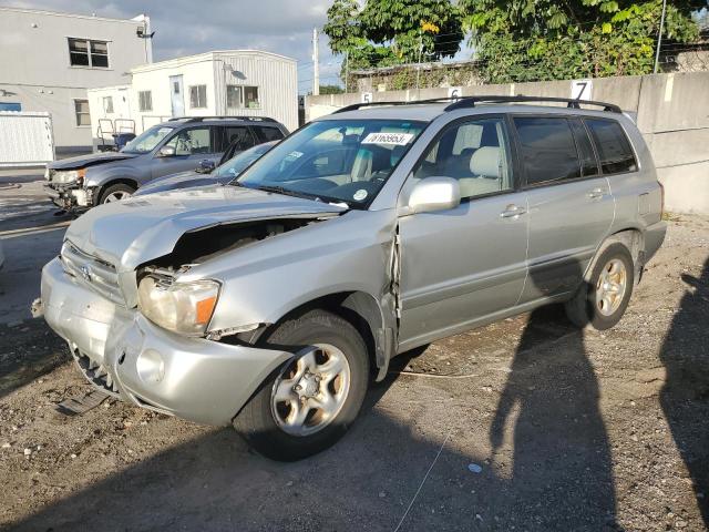 TOYOTA HIGHLANDER 2007 jtegd21ax70157868