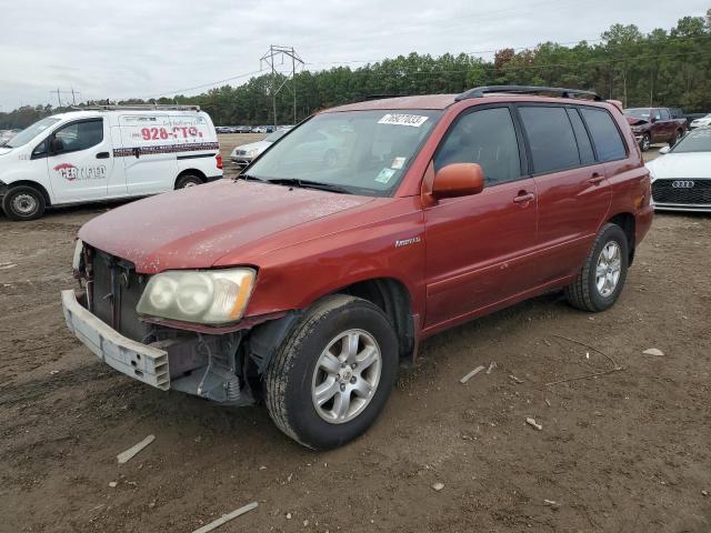 TOYOTA HIGHLANDER 2002 jtegf21a020031134