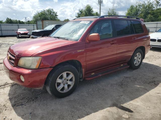 TOYOTA HIGHLANDER 2002 jtegf21a020041470