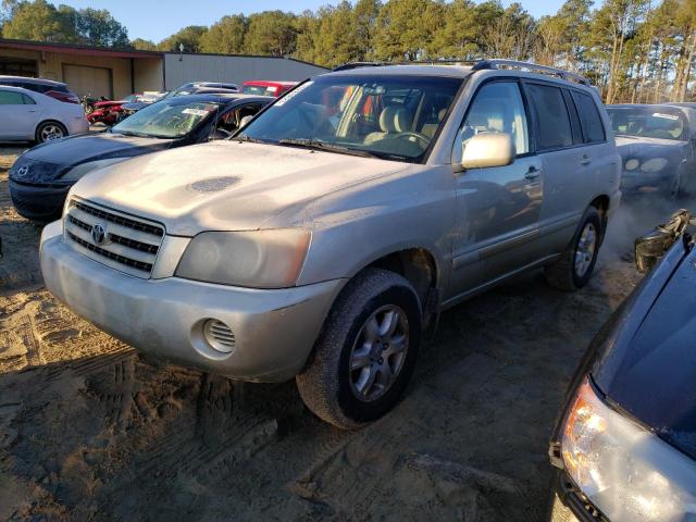 TOYOTA HIGHLANDER 2002 jtegf21a020049326