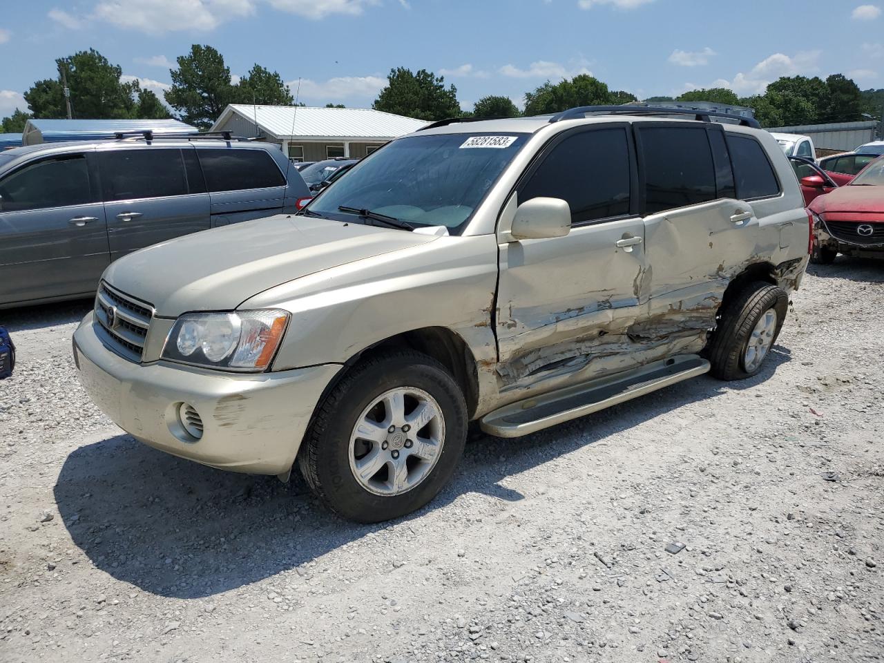 TOYOTA HIGHLANDER 2002 jtegf21a020067549