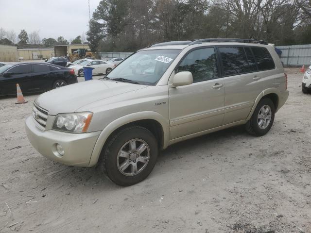 TOYOTA HIGHLANDER 2002 jtegf21a120052106