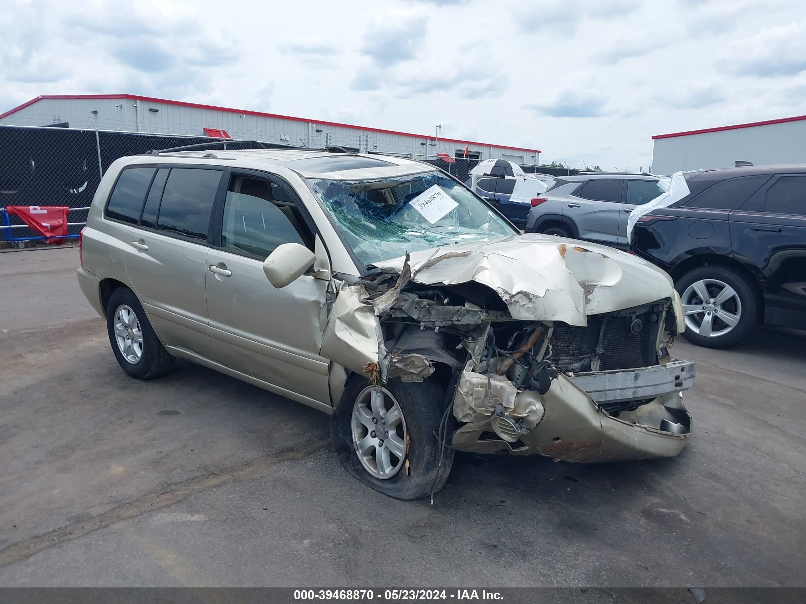 TOYOTA HIGHLANDER 2003 jtegf21a230079896